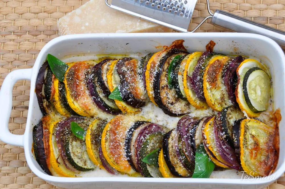 Baked Vegetables with Mozzarella — photo 2