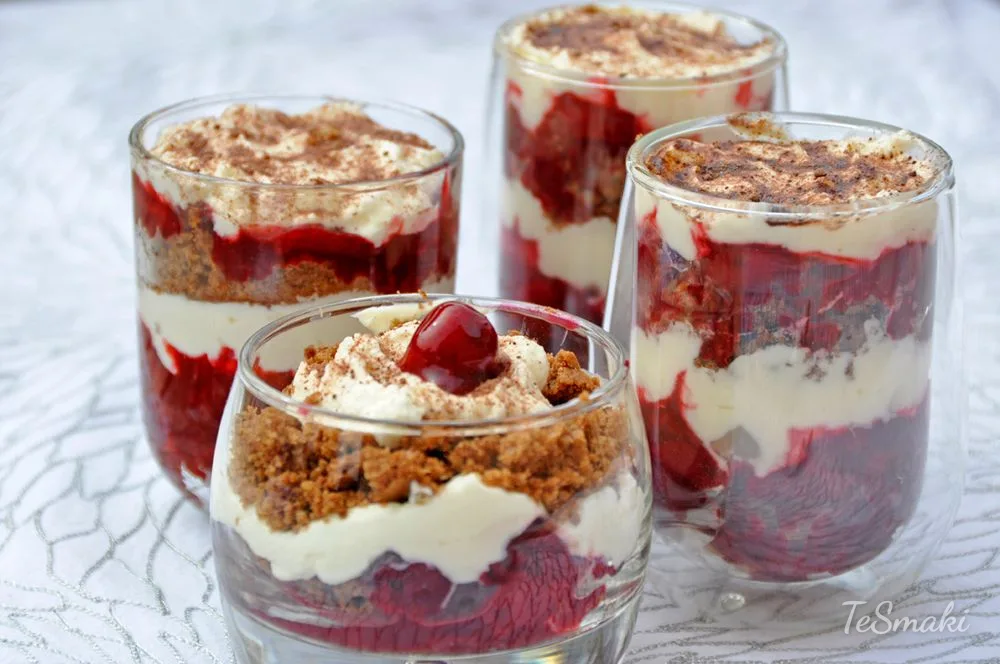 Chocolate-Cherry Layered Cake