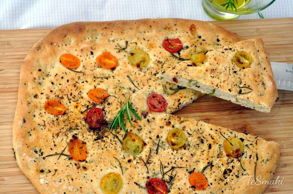 Herbed Focaccia with Cherry Tomatoes — photo 2