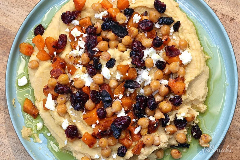 Hummus with Roasted Pumpkin and Feta — photo 2