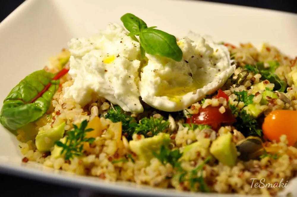 Quinoa and Bulgur Wheat Salad — salad, vegetarian recipe