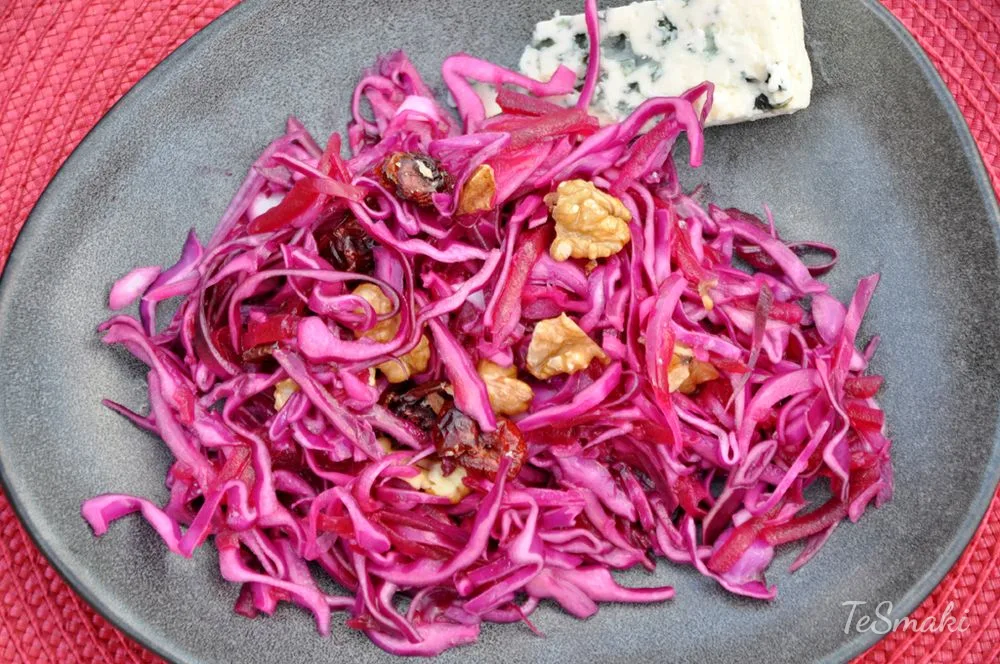 Red Cabbage and Beetroot Slaw