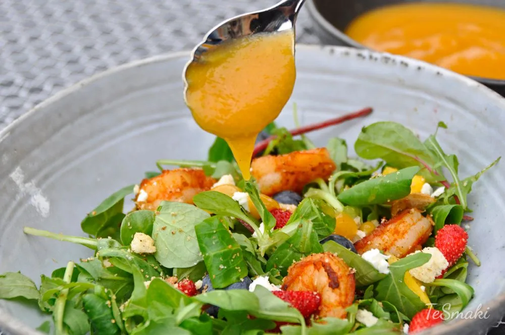 Shrimp Salad with Mango Dressing