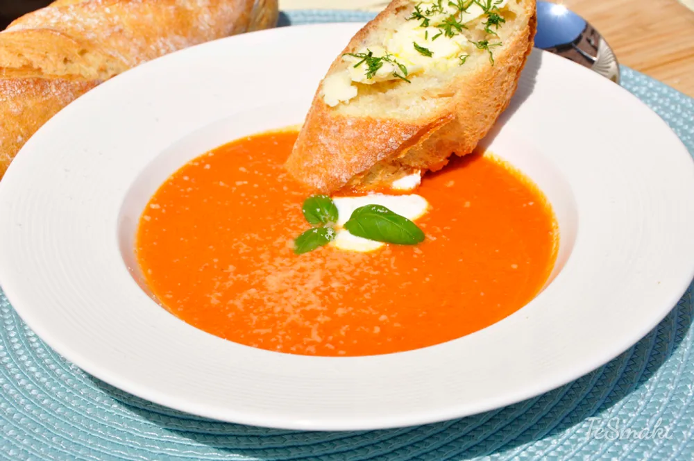 Tomato Cream Soup with Parmesan — photo 2